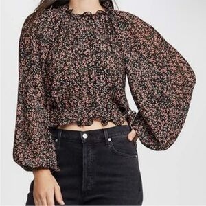 C/MEO Collective Longevity Floral Top Size XXS